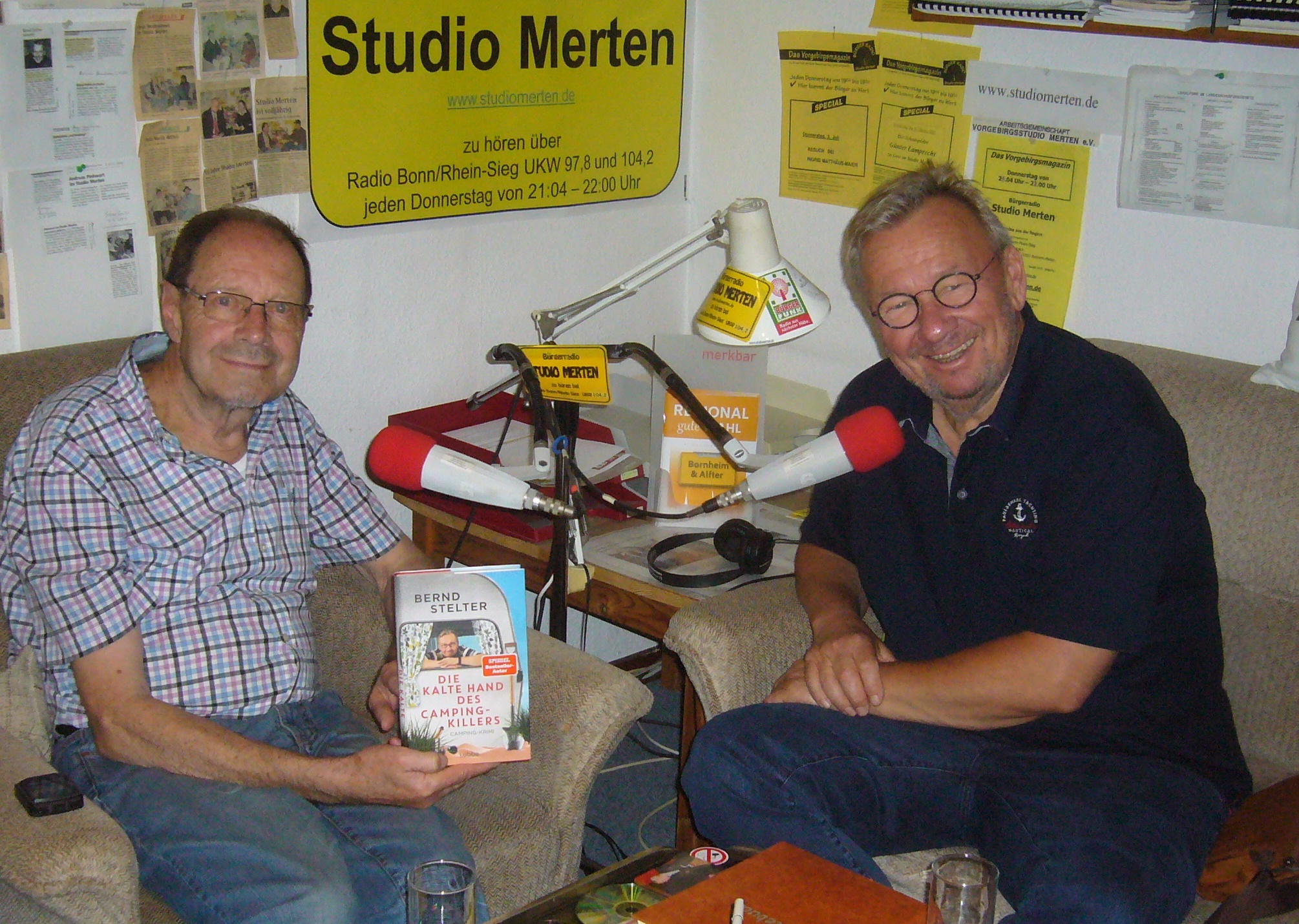 v. l.: Otto Ganser und Bernd Stelter